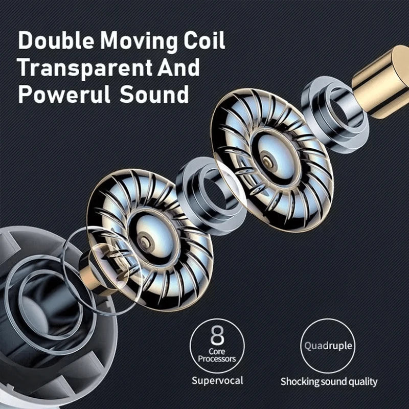 895B-In-Ear Wireless Headphones, Wireless Headphones, Stereo Noise Reduction, Bluetooth 5.30 Version, High Definition Music