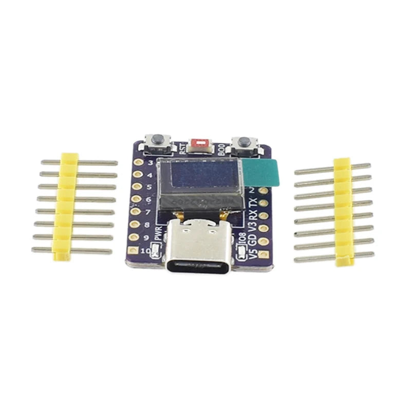 ESP32-C3 OLED development board with 0.42 inch OLED module ceramic antenna ESP32 supermini development board wifi Bluetooth