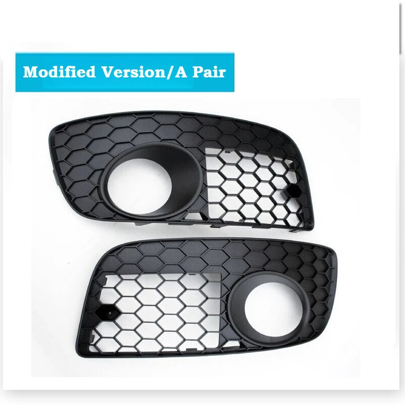 For  VW MK5 2006 2007 2008 2009 Jetta GLI GTI Front Bumper Grille Honeycomb Style Grille Set of 4 Center Grill BodyKits Autopart
