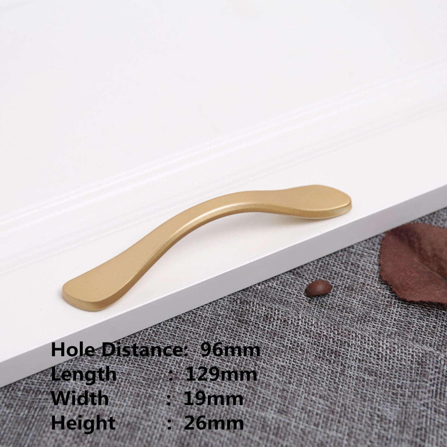 Handles Drawer Cabinet Furniture Kitchen Handles for Cabinet Knob Door Drawer Furniture Kitchen Knob Golden Simplicity Hardware