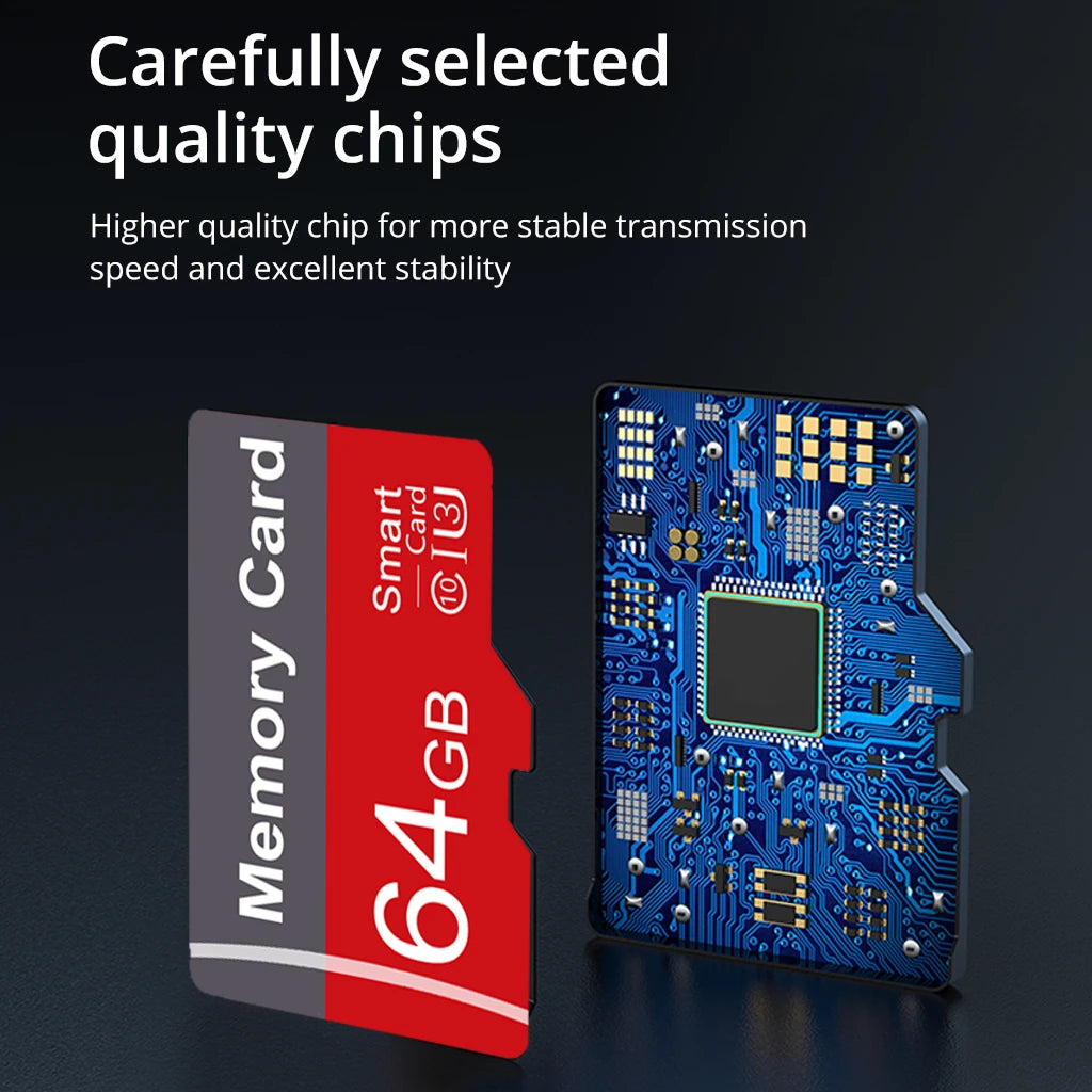 High Speed Mini SD Memory Card 128GB Class 10 Micro TF Flash USB Pen Drive Card 1GB 2GB 4GB 8GB 16GB 32GB 64GB for Smartphone
