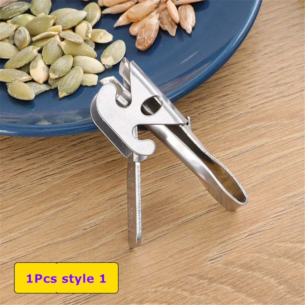 Wonderlife Sheller Nuts Opener Melon Seed Plier Clamp Pistachio Opener Sunflower Seeds Peeler Walnut Pine Cracker Kitchen Tools