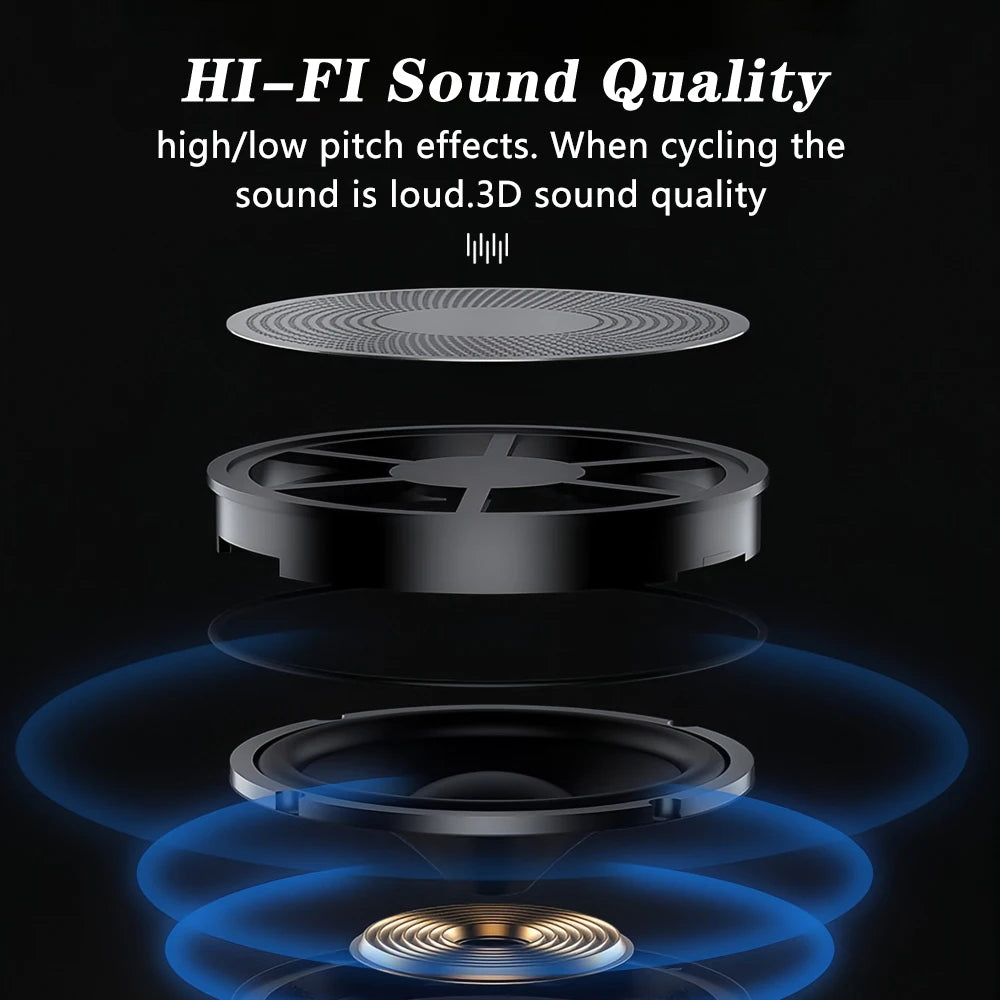 Bluetooth 5.3 Helmet Headset Wireless Hands-free Call Phone Kit Motorcycle Waterproof Earphone Music Player Speaker Moto