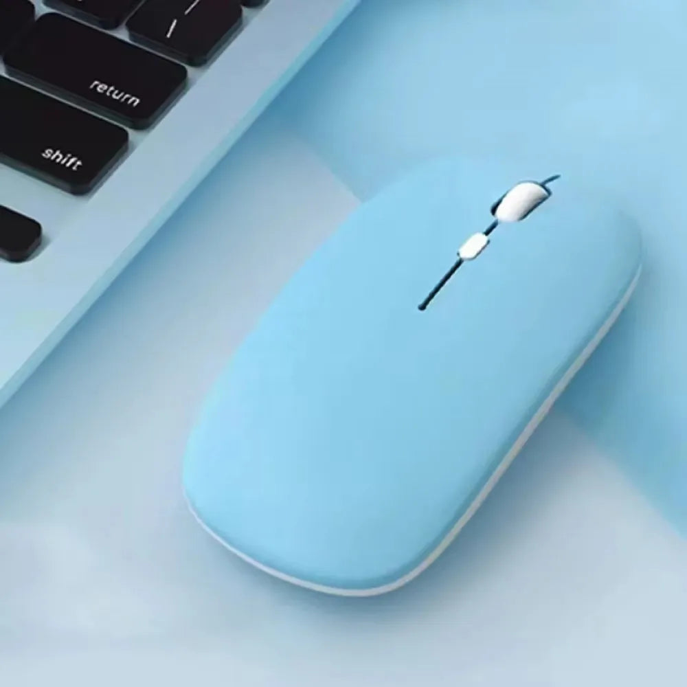 Universal Bluetooth-compatible Mouse Wireless Mouse Silent Computer Mice Portable Working Gaming Mouse For Lenovo Laptop Tablet