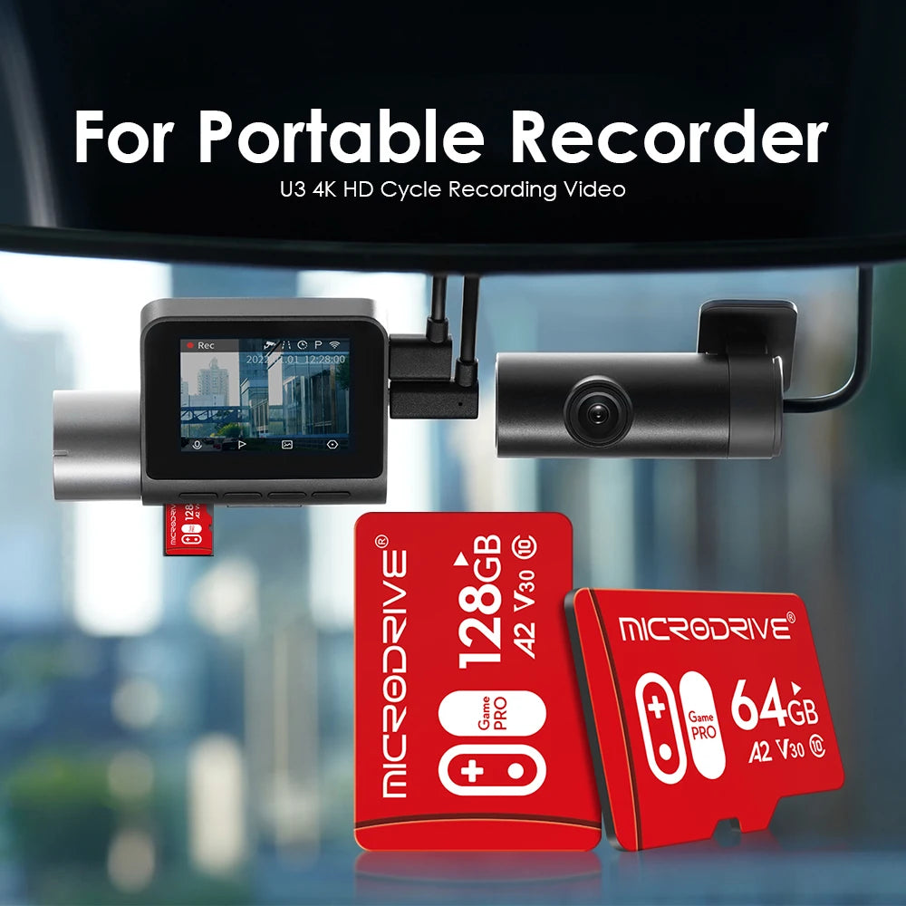 Ultra Micro TF Card 128GB 32GB 64GB 256GB - Mini SD TF Flash Memory Card for Phone SD/TF Dual Compatibility