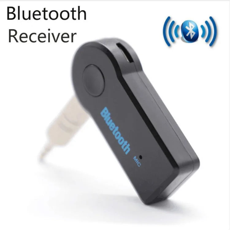 Wireless Bluetooth 5.0 Receiver 3.5mm AUX Adapter for Car Music Audio Handsfree with Mic 2 in 1 Transmitter for Headphone