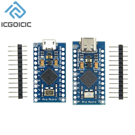 Type-C MICRO USB ATMEGA32U4 Module 5V 16MHz Board For Arduino ATMEGA32U4-AU/MU Controller Pro-Micro Replace Pro Mini