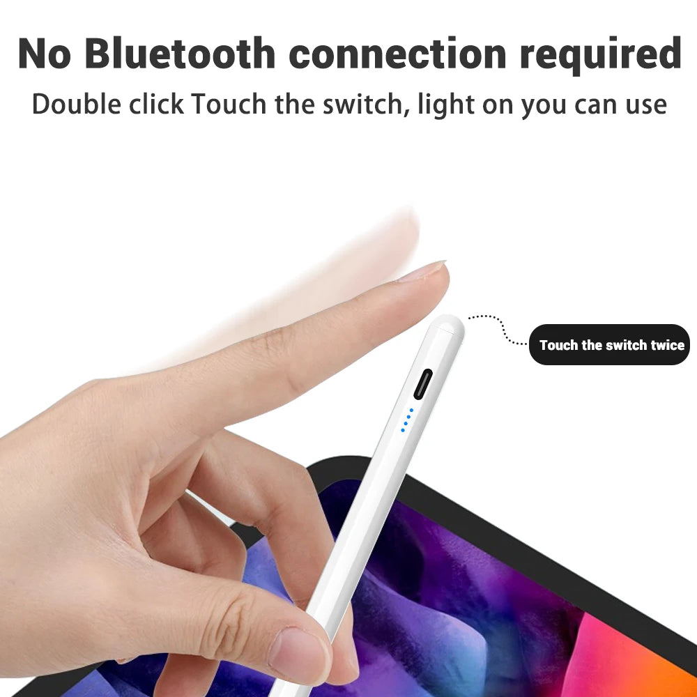 For Apple Pencil Palm Rejection For Apple Pencil 2 1 Stylus Pen iPad 2022 2021 2020 2019 Pro 11 12.9 Air 4 5 7 8 9 10th mini 5 6