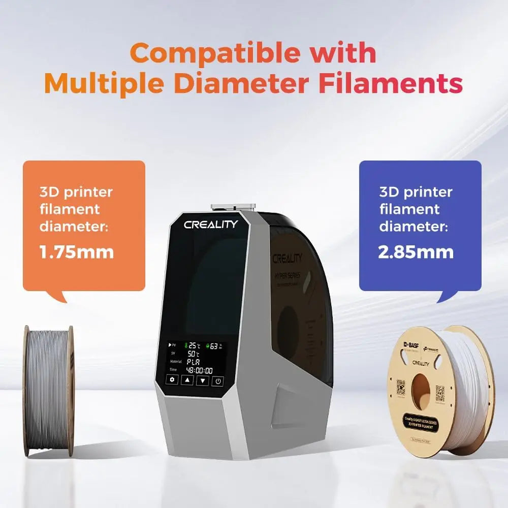 New Creality Space Pi Filament Dryer Box Upgraded Filament Storage Dehydrator 1kg 3D Printer Filament Dryer Box Storage Holder