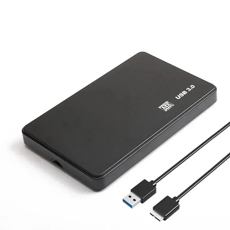2.5" SATA to USB3.0 HDD Enclosure Mobile Hard Drive Cases for SSD External Storage HDD Box With USB3.0 Cable ABS for PC Laptop