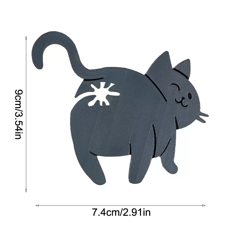 3D Cat Butt Bread Bag Clip Snack Bag Sealing Clip Novelty Kitchen Gadget Food Storage Bag Clip For Cat Lovers