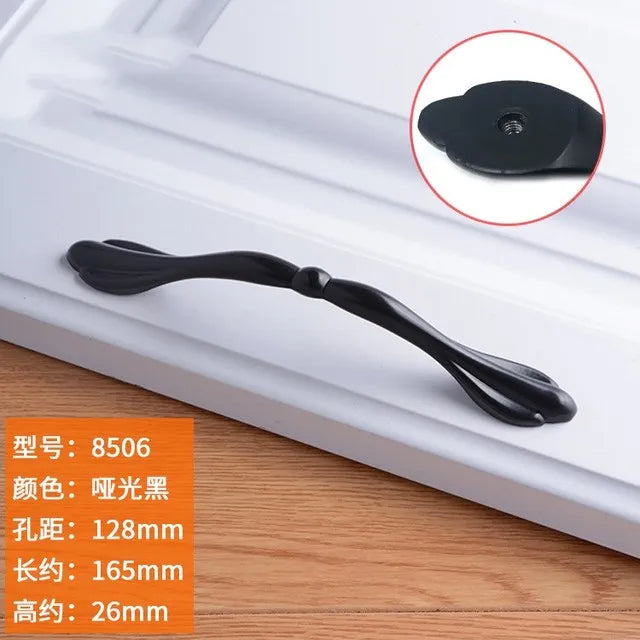 Black Handles for Furniture Cabinet Knobs And Handles Kitchen Handles Drawer Knobs Cabinet Pulls Cupboard Handles Knobs