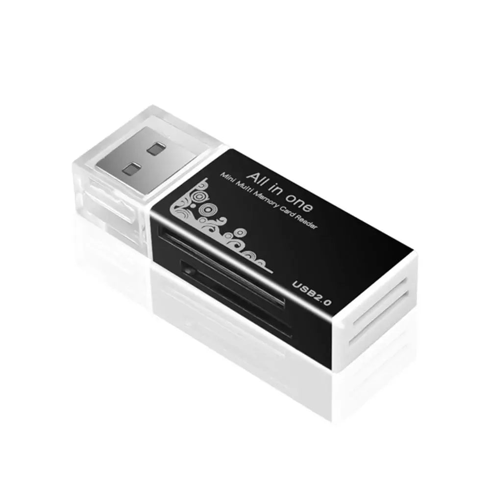 2-in-1 Multi Functional  USB 3.0 Card ReaderMiniSD TFMemoryCardReaderUSBFlashDrive CardreaderAdapter For PCLaptops Accessories