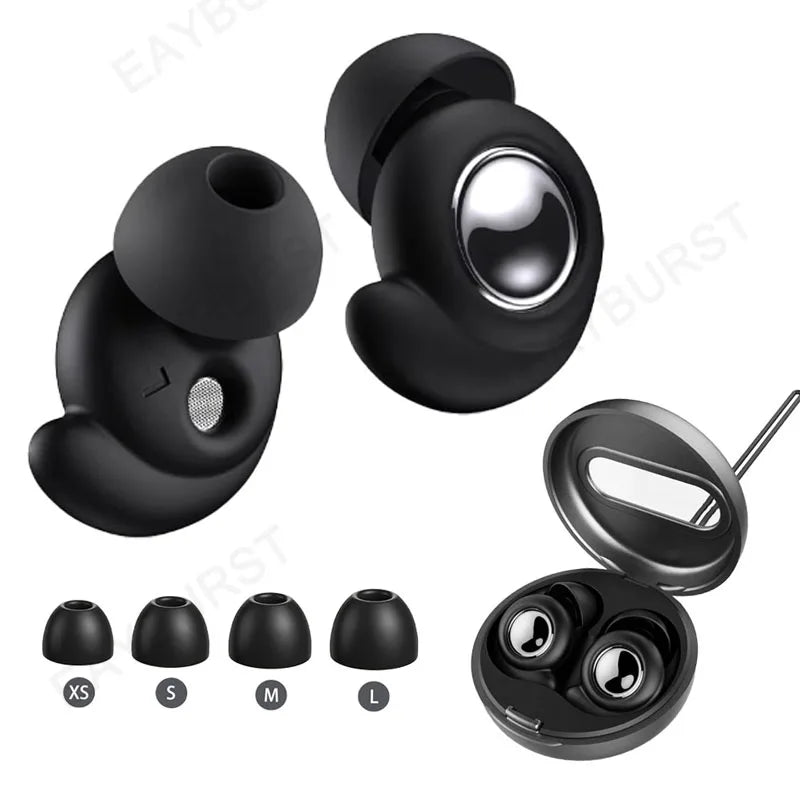 Eayburst Silicone Ear Plugs for Sleeping Ultra Comfortable Reusable Earplugs with Noise Cancelling Hearing Protection Earplug