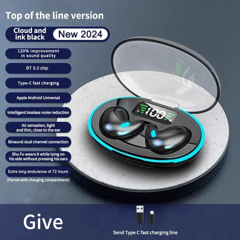 NEW X55 TWS Wireless Bluetooth Earbuds headset Waterproof Earphone Mini earpiece TWS Stereo Headphone for phone xiaomi iphone