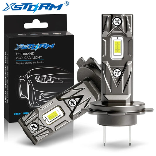 XSTORM H7 LED Lights Bulbs 6000K 120W Car Lights H1 H4 H11 LED Headlights Canbus Hb3 9005 Hb4 9006 60000LM Auto Lamps Plug&Play