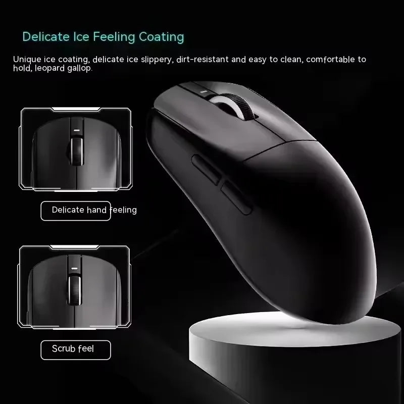 VXE Dragonfly R1 Wireless Mouse PAW3395 Sensor Nordic 52840 2KHz FPS Game Mouse Intelligent Speed Low Delay Game Office