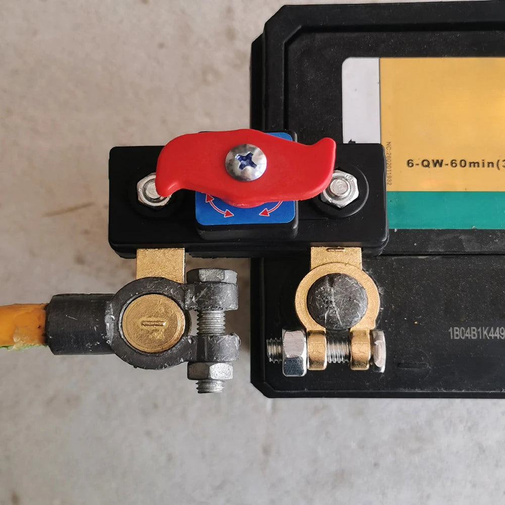 12V  Car Battery  Cut Off Switch Disconnect  Isolator Cut-off Power Cutoff  Switch Circuit Breaker Parts  For Car/Rv/Boat
