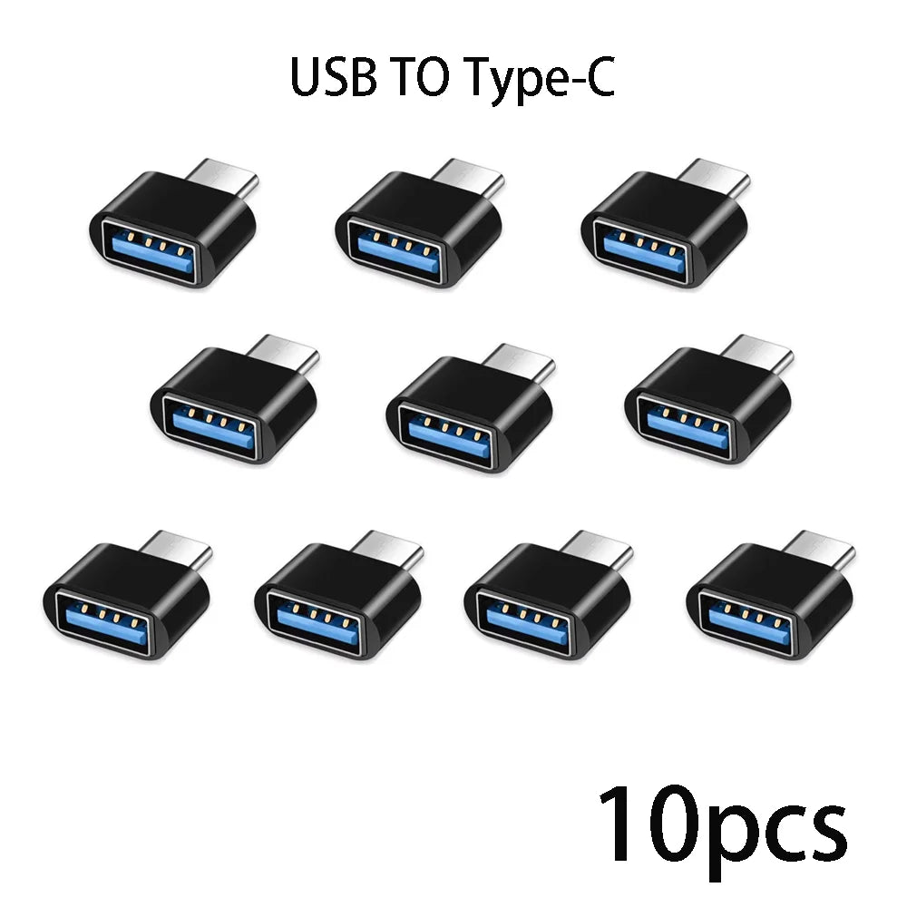 Mini Type-C  to USB Adapter 3.0 USB-C  Male OTG A Female Data Connector For MacBook ProiPadMini 6/ProMacBookAirType CDevice