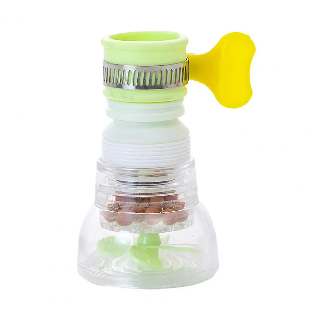 Faucet Filter 360 Degree Rotation Removable Splash-proof Sink Water Tap Nozzle Filter Kitchen Faucet Tap Extender Kitchen Supply