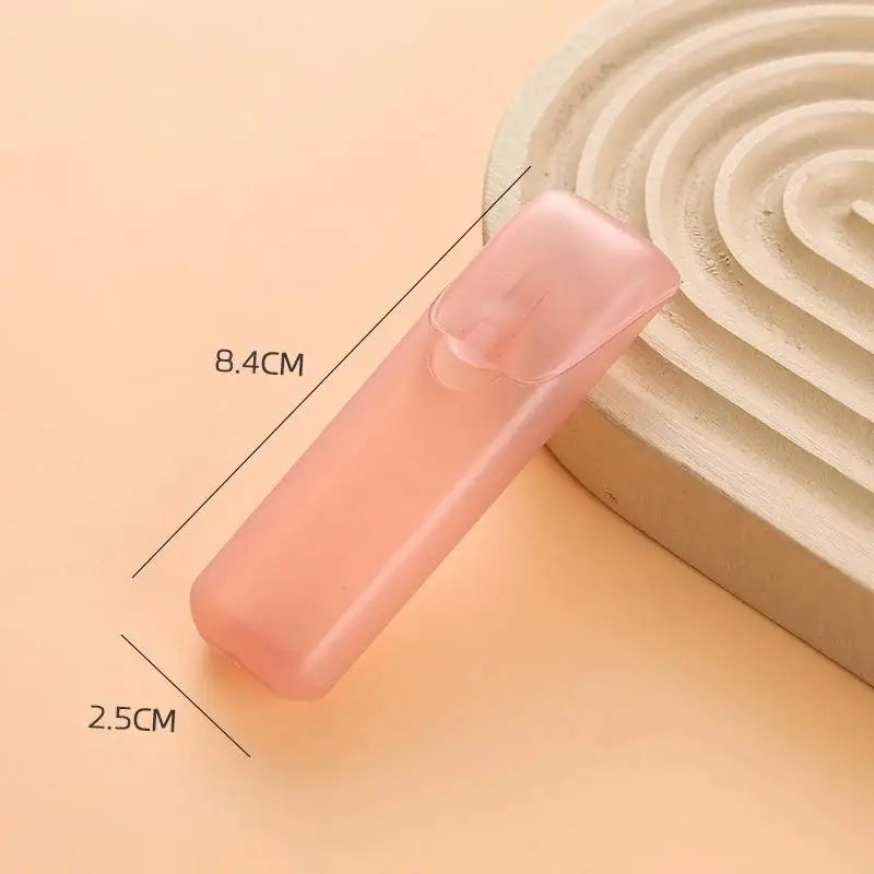 Mini Storage Box Travel Portable Transparent Toothpick Cotton Swab Box For Outdoor Travel Kitchen Restaurant Supplies