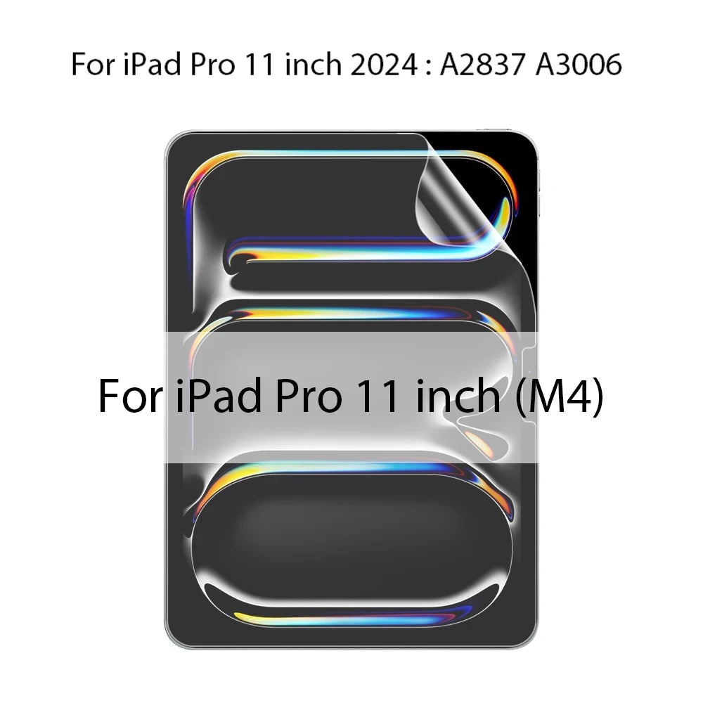 Like Paper Film Screen Protector For iPad Air 11 M3 A16 Pro 12.9 13 M4 M5 Air 3 4 5 10th 9th 8th Generation Mini 6 7 Accessories