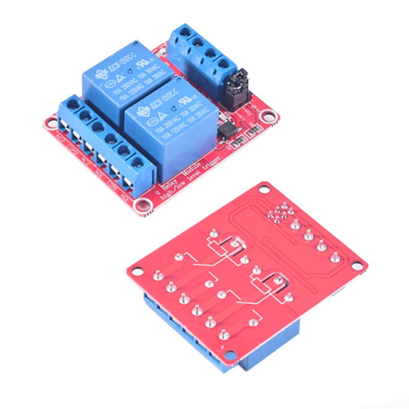 High/Low Level Trigger Relay Module 1/2/4/8 Channel 5V12V24V Home Intelligent Control Module With Optocoupler Isolation Output