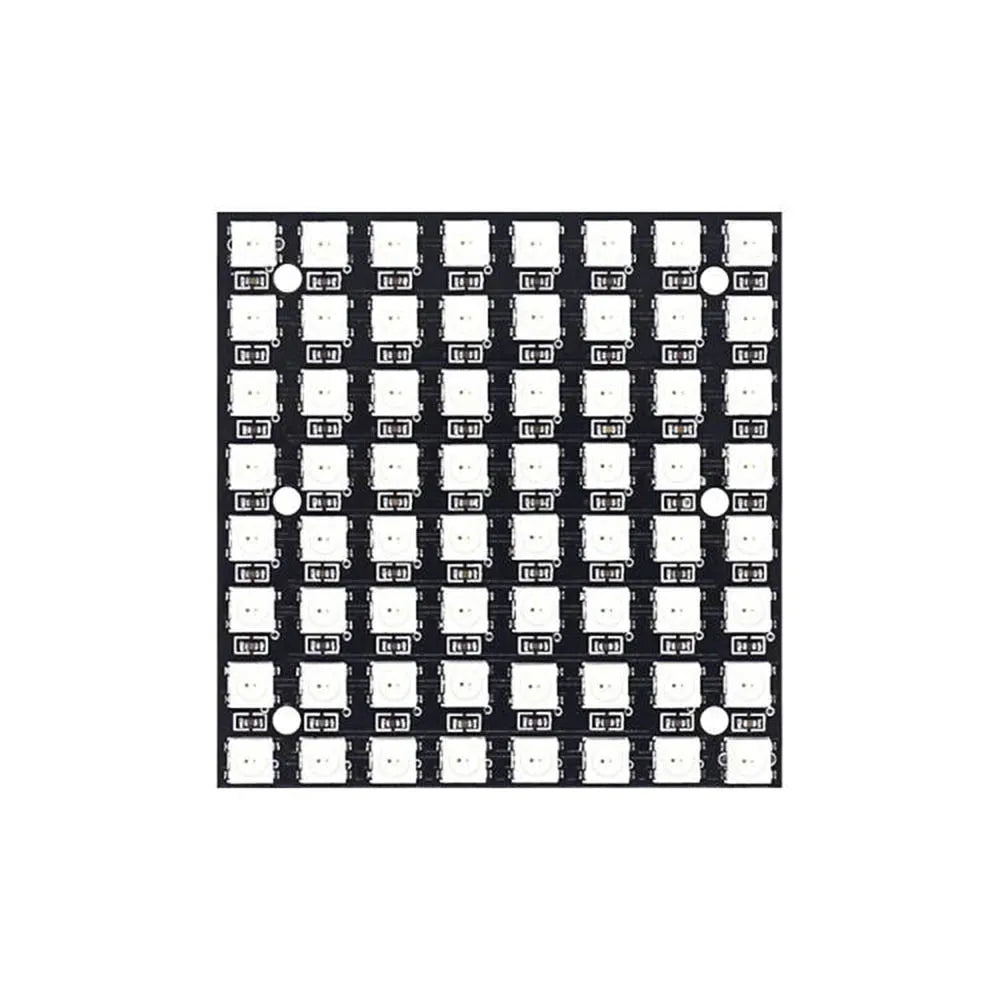 WS2812 LED 5050 RGB 8x8 64 Bit LED Matrix Module