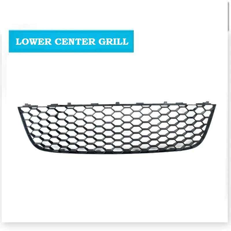 For  VW MK5 2006 2007 2008 2009 Jetta GLI GTI Front Bumper Grille Honeycomb Style Grille Set of 4 Center Grill BodyKits Autopart