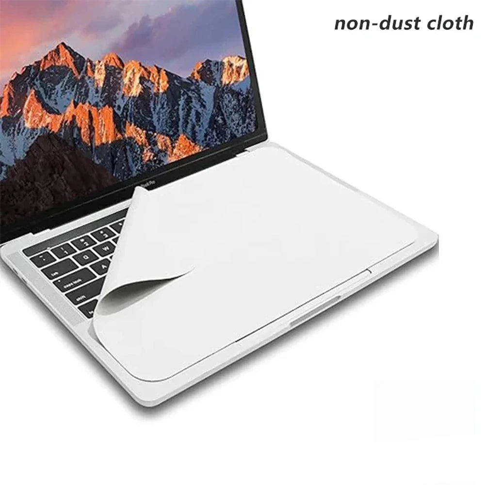 Dustproof Microfiber Laptop Keyboard Palm Blanket Protective Film Screen Cloth Notebook Keyboard Cover for MacBook 13/14/15 Inch