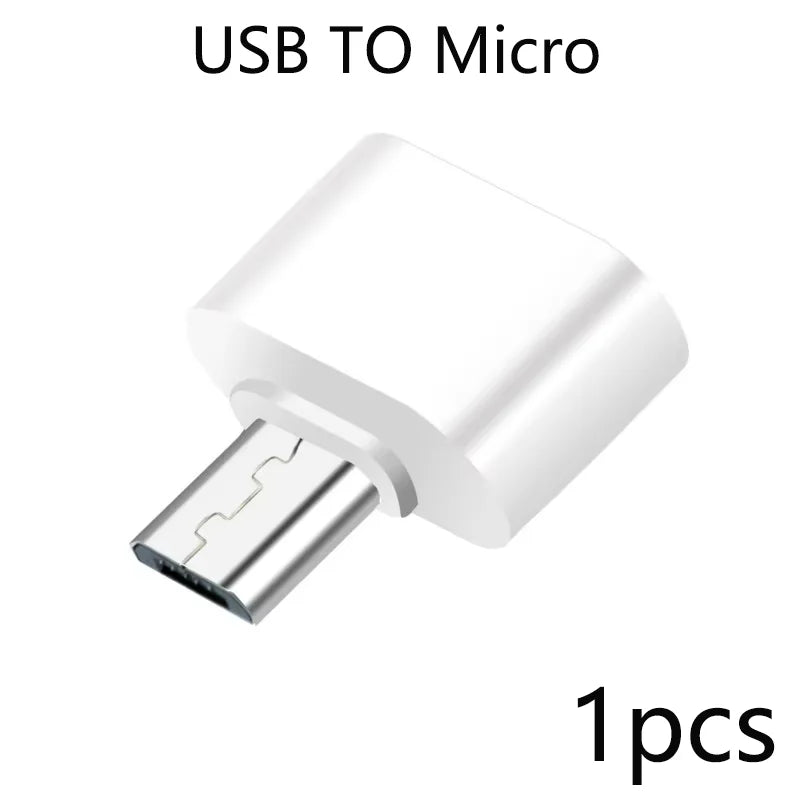 Mini Type-C  to USB Adapter 3.0 USB-C  Male OTG A Female Data Connector For MacBook ProiPadMini 6/ProMacBookAirType CDevice