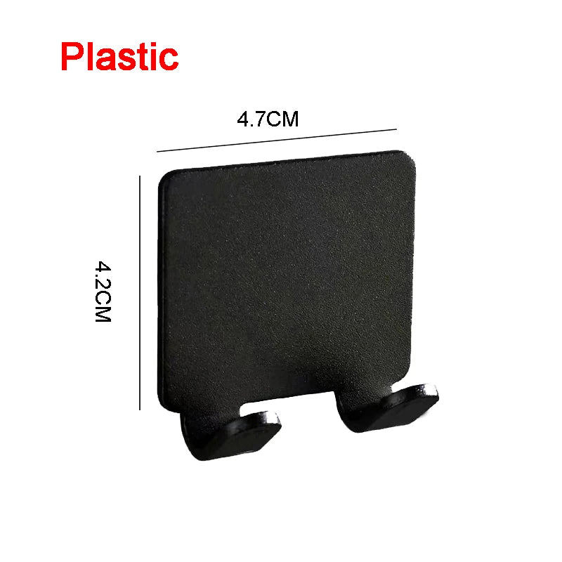 Shaving Razor Holder Space Aluminum Men Shaving Shaver Storage Hook Wall Shelf Razor Rack Bathroom Kitchen Multipurpose Hook