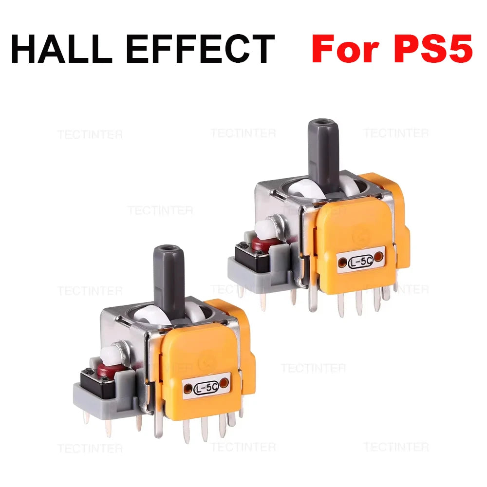 3D Analog Hall Effect Joystick For PS5/4/Slim/Pro Controller Gamepad Thumb Stick Replacement Repair Parts For PS4 Accessories