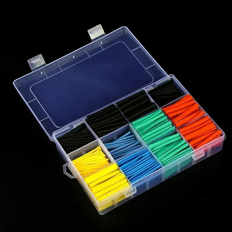 Thermal-Activated Cable Sleeve Shrinkable Wire Protector Kit Insulation Tubes for DlY Proiects Automotive Electronics Repair
