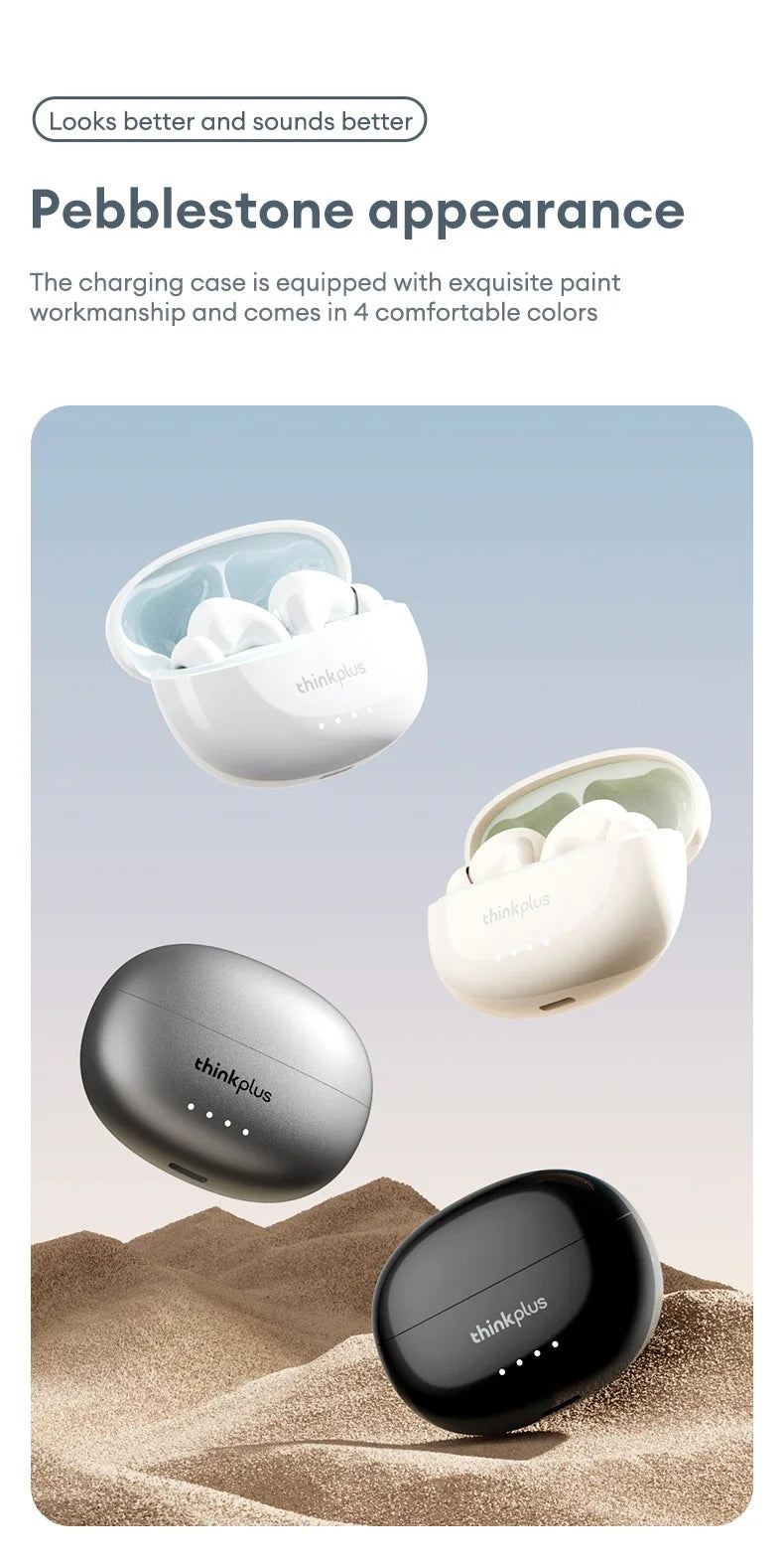 Lenovo LP5 PRO Wireless Bluetooth 5.4 Earphones TWS HiFi Sound Headphones Gaming Sports Earbuds LP5Pro Headset with Mic 2026