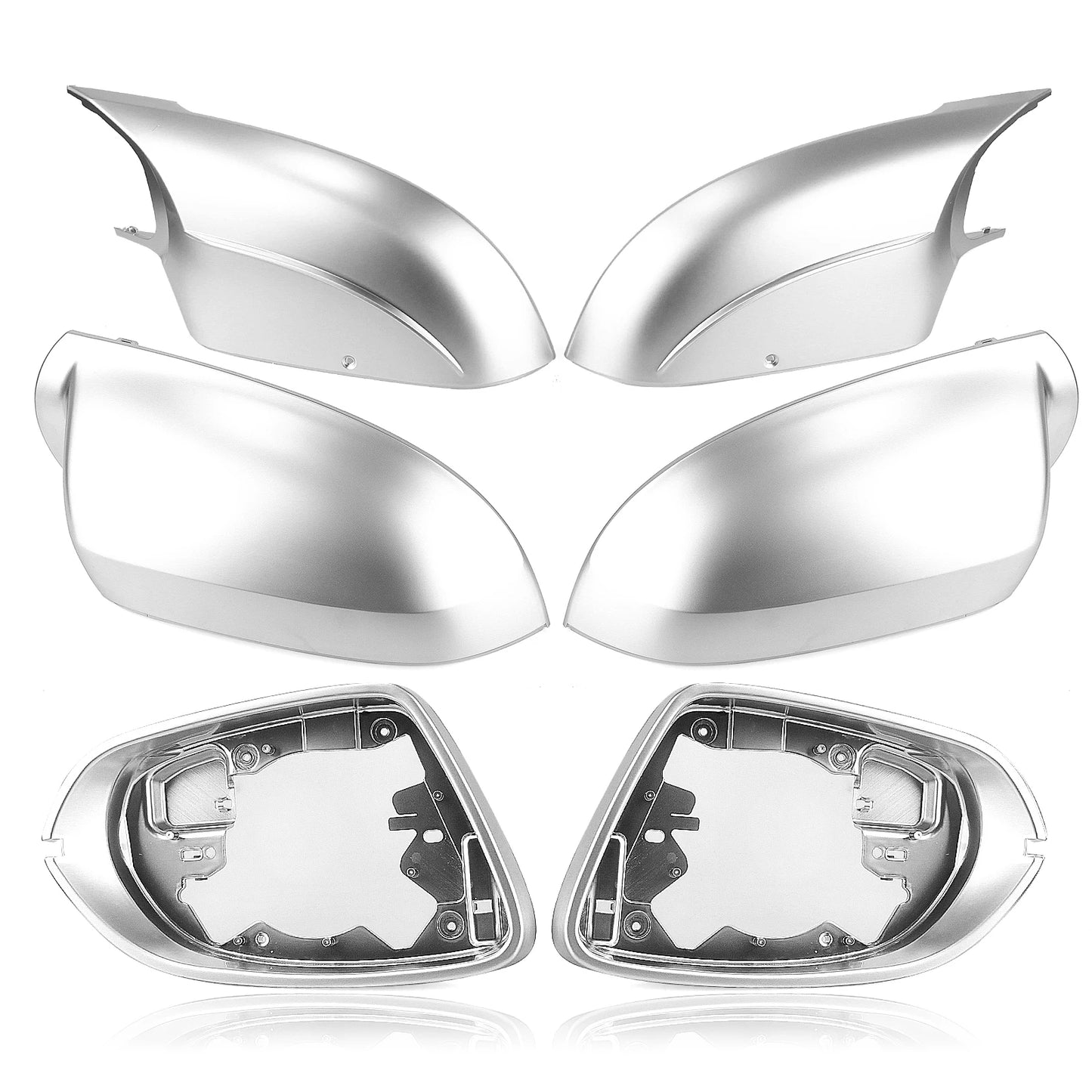 For Audi A8 D4 2010 2011 2012 2013 2014 2015 2016 2017 Rear View Mirror Cover Assembly Exterior Rearview Shell Replacement Kit