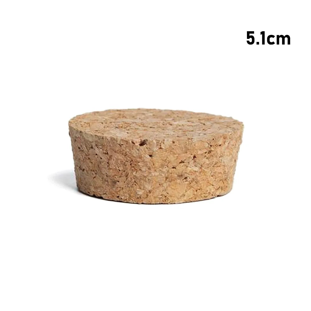 DIY Tapered Cork Plugs Sealing Cup Straight Wooden Wine Corks Reusable Sealing Stopper Bottle Stopper Tools Kitchen Accessories
