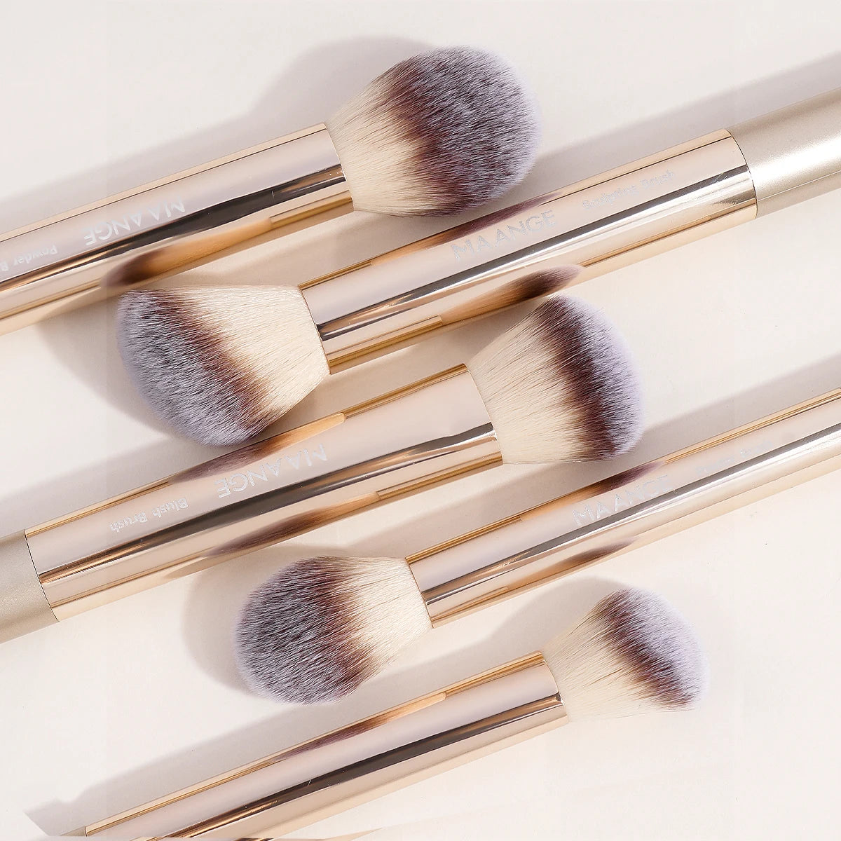 13pcs Makeup Brush Set Foundation Concealer Powder Eyeshadow Blush Brush Kabuki Blending Cosmetic Makeup Beauty Tool for Face