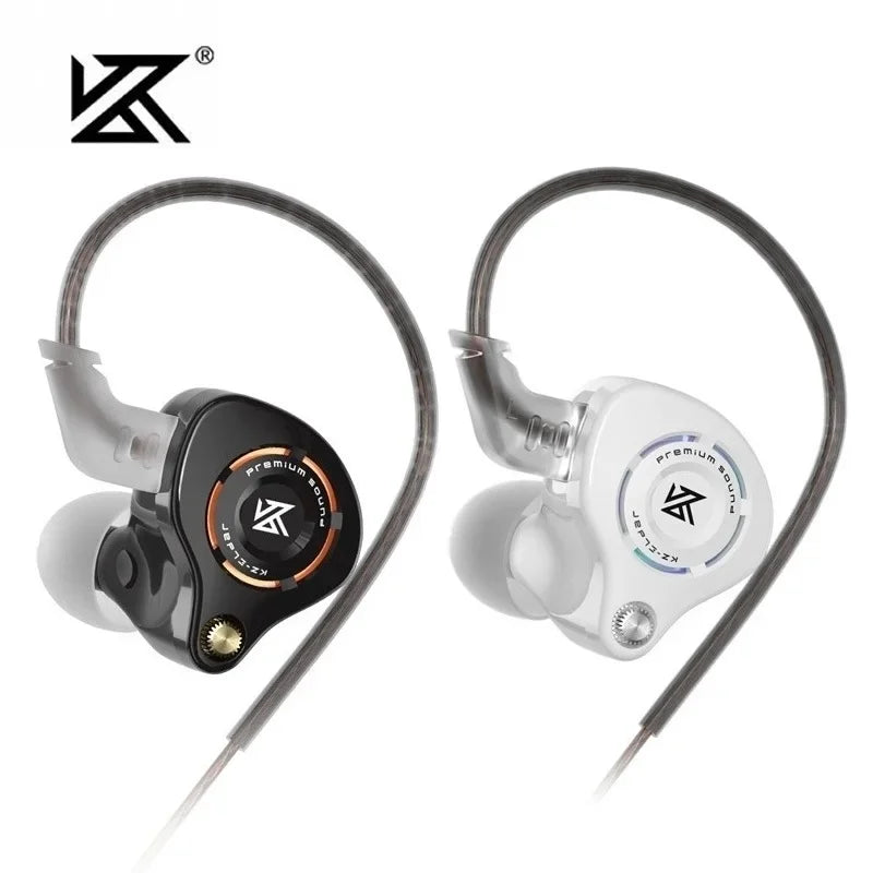 KZ Eldar Earphones 1DD Dynamic Driver Balanced IEM In Ear Monitor Sport Earbuds HiFi Stereo Music Wired Headphones PK EDX PRO X