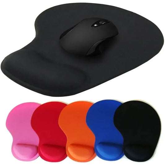 Suitable for computer mouse - ergonomic mouse pad with wrist rest for office and gaming, comfortable wrist support, non-slip sof