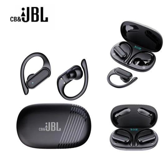 For CB&JBL Bluetooth TWS Wireless Earphones A520 Auricles Headphones EarHooks Game Headset Sports Touch Control Earbuds with Mic