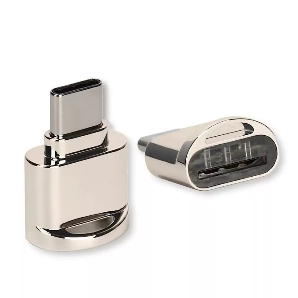 Type-C TF Mobile Card Reader Zinc Alloy USB 3.1 Type-C Huawei  Laptop Multi functional OTG Card Reader