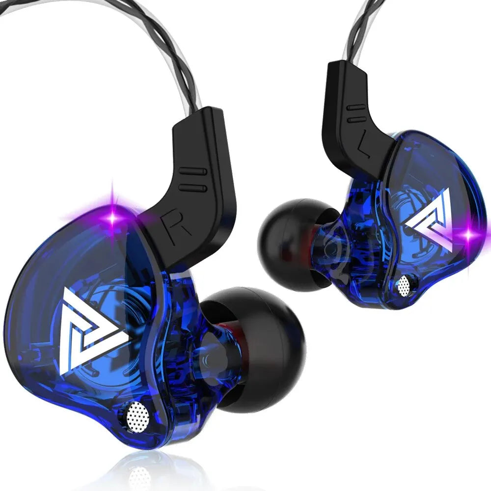 AK6 Gaming Earbuds with Mic Universal 3.5mm Jack HiFi Sport Headphones in Ear Earphones for Running Stereo Bass Music Headset