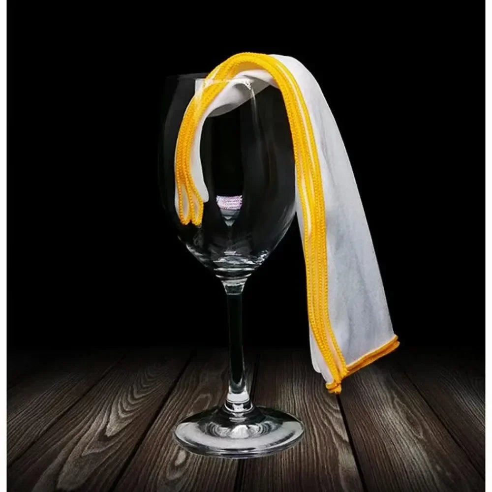 Strong Water Absorption Red Wine Glasses Wiping Cloth Without Leaving Any Marks Microfiber Cup Wiping Cloth Kitchen Accessories
