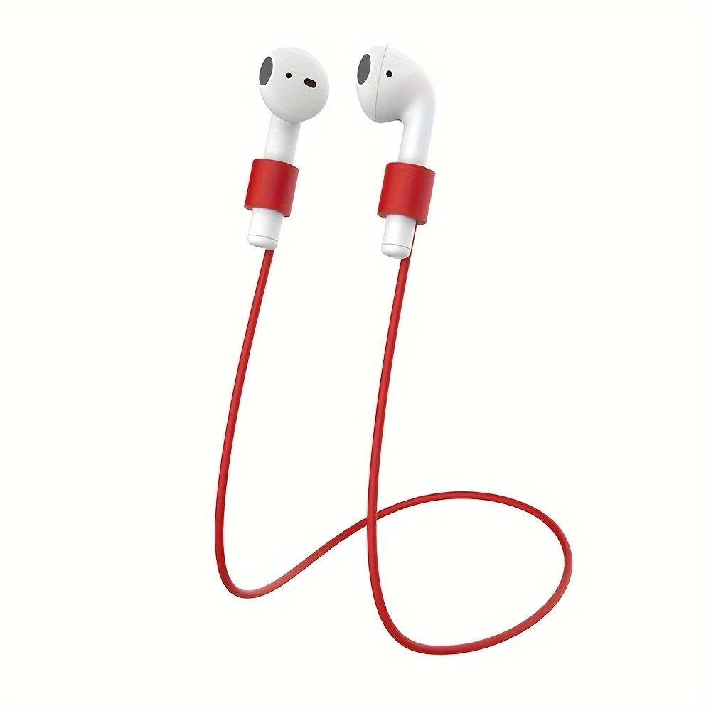 Suitable For Wireless Earphones Anti-lost Rope Silicone Anti-lost Lanyard For Airpods Earphones.