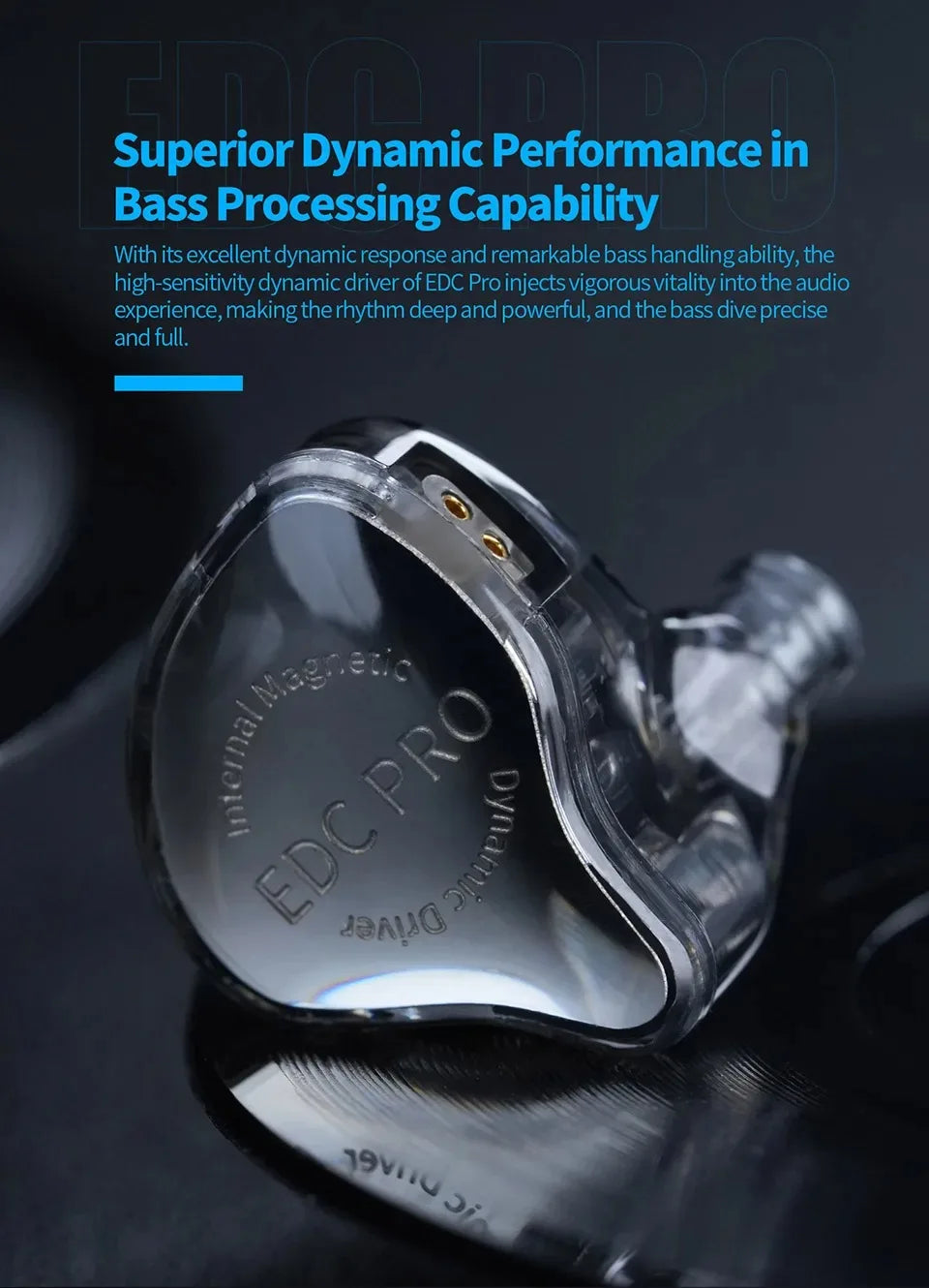 New KZ EDC Pro Headset Dynamic In-Ear Monitor HiFi Wired Headphone Bass Stereo Game Music Earbuds Sports Noise Reduction Earphon
