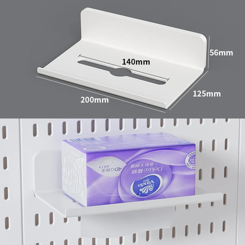 The Ultimate Modular Desk System | Plastic Pegboard Organizer Lets You Combine Hooks, Bins, Shelves & Baskets Freely