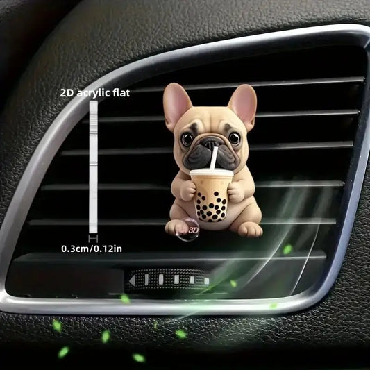 2D Diffuser Vent Outlet Perfume Clips for Aromatherapy, Air Freshener and Car Interior Decoration