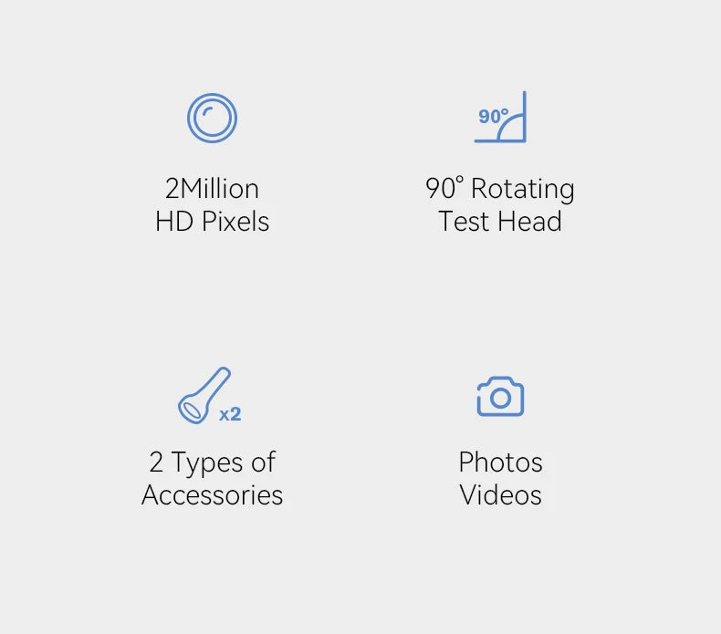 1.38'' Ear Camera Wit IPS Display and 1080P Camera Ear Check Portable Inspector for Ear Mouth Pet With 12tips Replaceable Tools