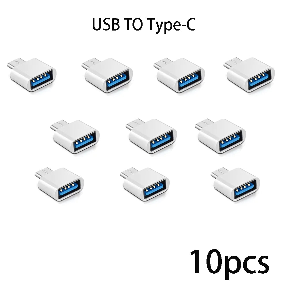Mini Type-C  to USB Adapter 3.0 USB-C  Male OTG A Female Data Connector For MacBook ProiPadMini 6/ProMacBookAirType CDevice